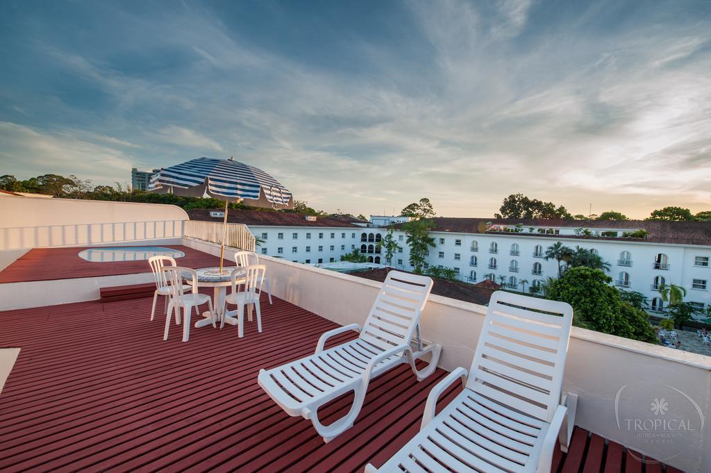 Hotel Tropical Manaus Zewnętrze zdjęcie Rooftop terrace